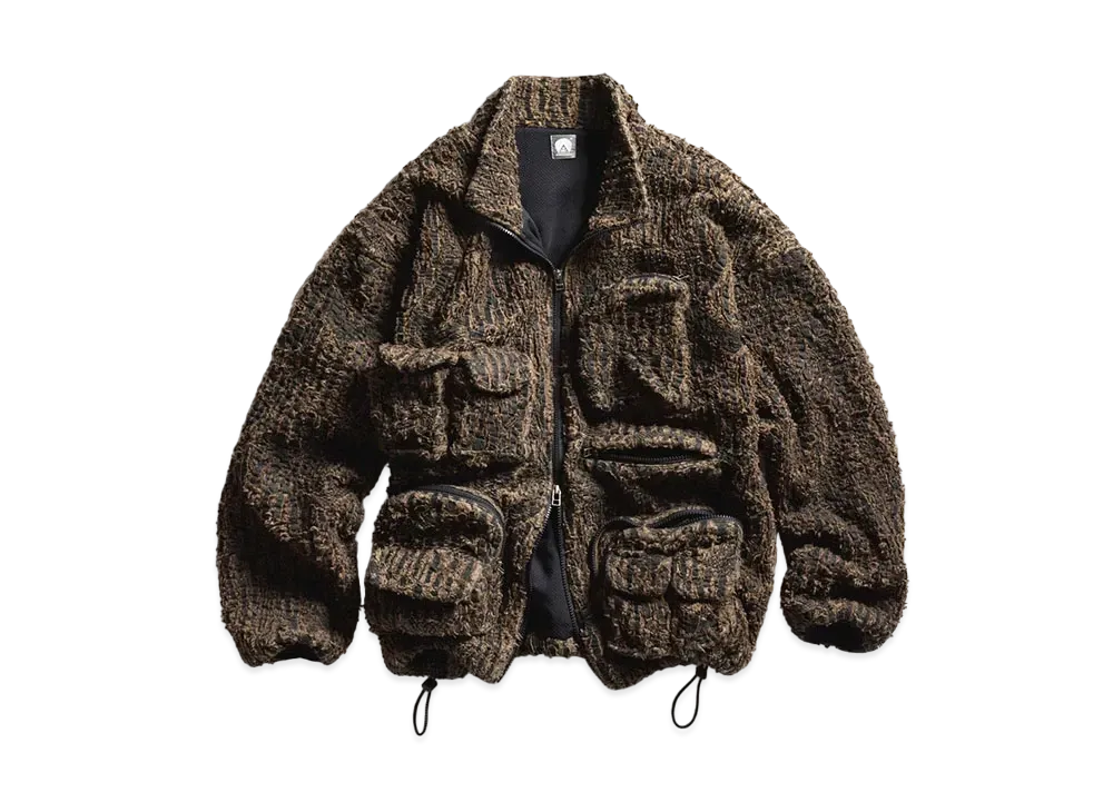 NANGA x 18East Banks Utility Fleece "Brown"