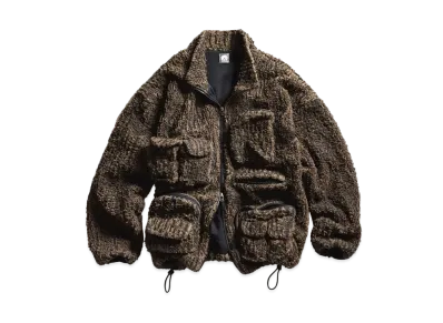 NANGA x 18East Banks Utility Fleece "Brown"