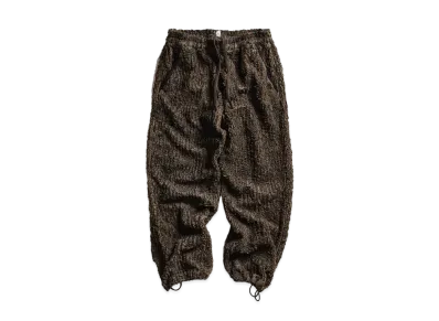 NANGA x 18East Azzenden Fleece Pant "Brown"