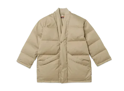 NANGA Cotton Peach Down Hanten(Men) "Beige"