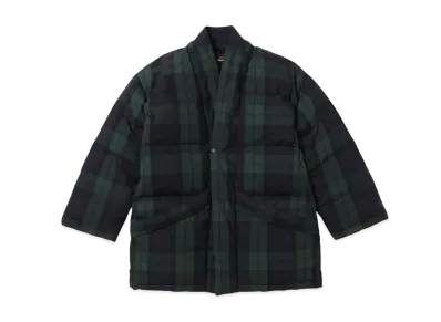 NANGA Cotton Peach Down Hanten(Men) "Black Watch"