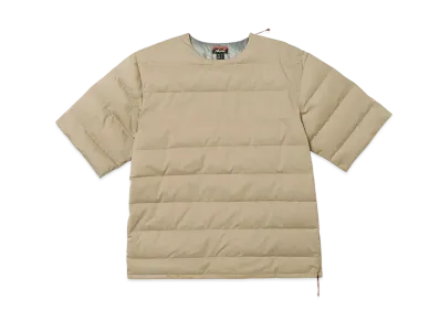 NANGA Cotton Peach Down Oversized Tee(Unisex) "Beige"