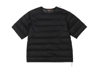 NANGA Cotton Peach Down Oversized Tee(Unisex) "Black"