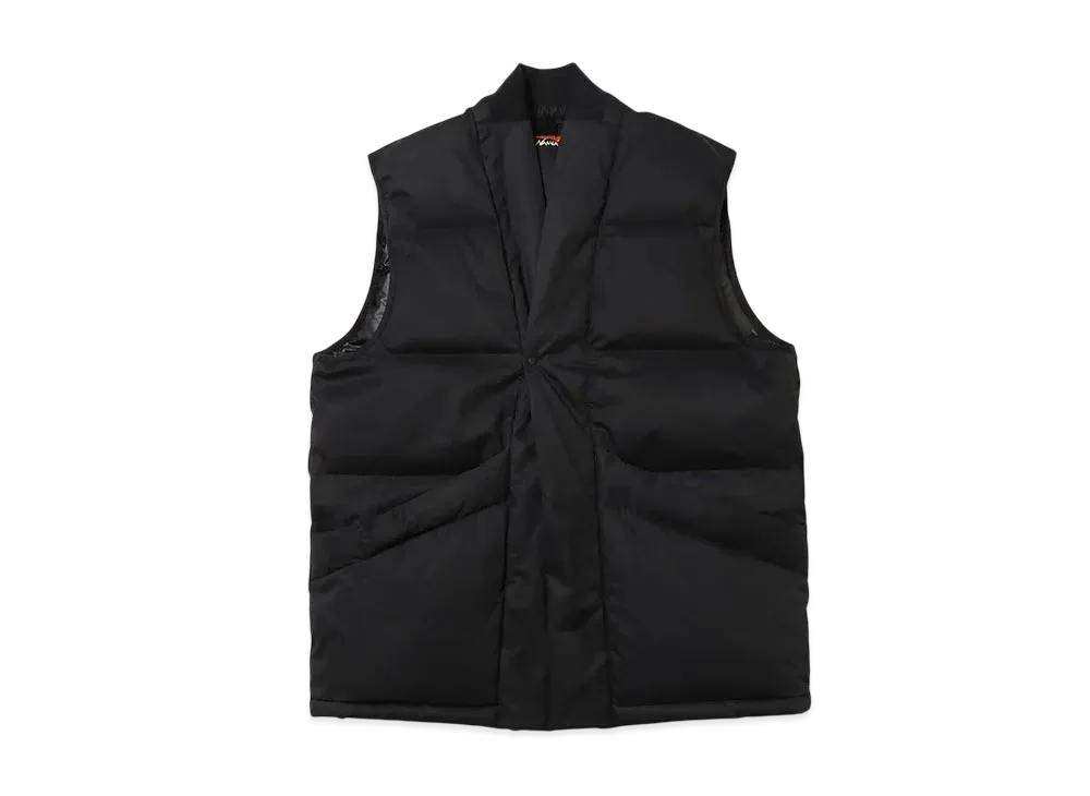 NANGA Cotton Peach Down Hanten Vest(Men) "Black"
