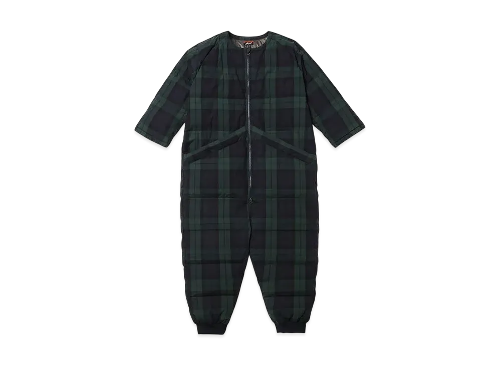 NANGA Cotton Peach Down Suits(Men) "Black Watch"