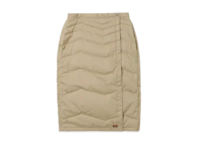 NANGA Women's Cotton Peach Down Wrap Skirt "Beige"