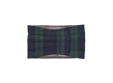 NANGA Cotton Peach Down Haramaki "Black Watch"