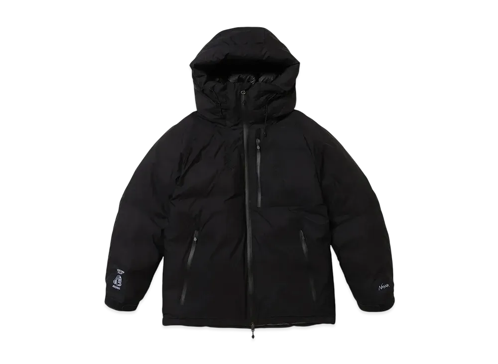 NANGA x Tacoma Fuji Records Exclusive Down Jacket(Unisex) "Black"