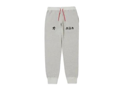 NANGA x Tacoma Fuji Records Bigfoot Survey Project Logo Sweat Pants(Unisex) "Gray"