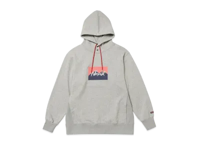 NANGA x Jerry Ukai Eco Hybrid Logo Hoodie(Unisex) "L.Gry"
