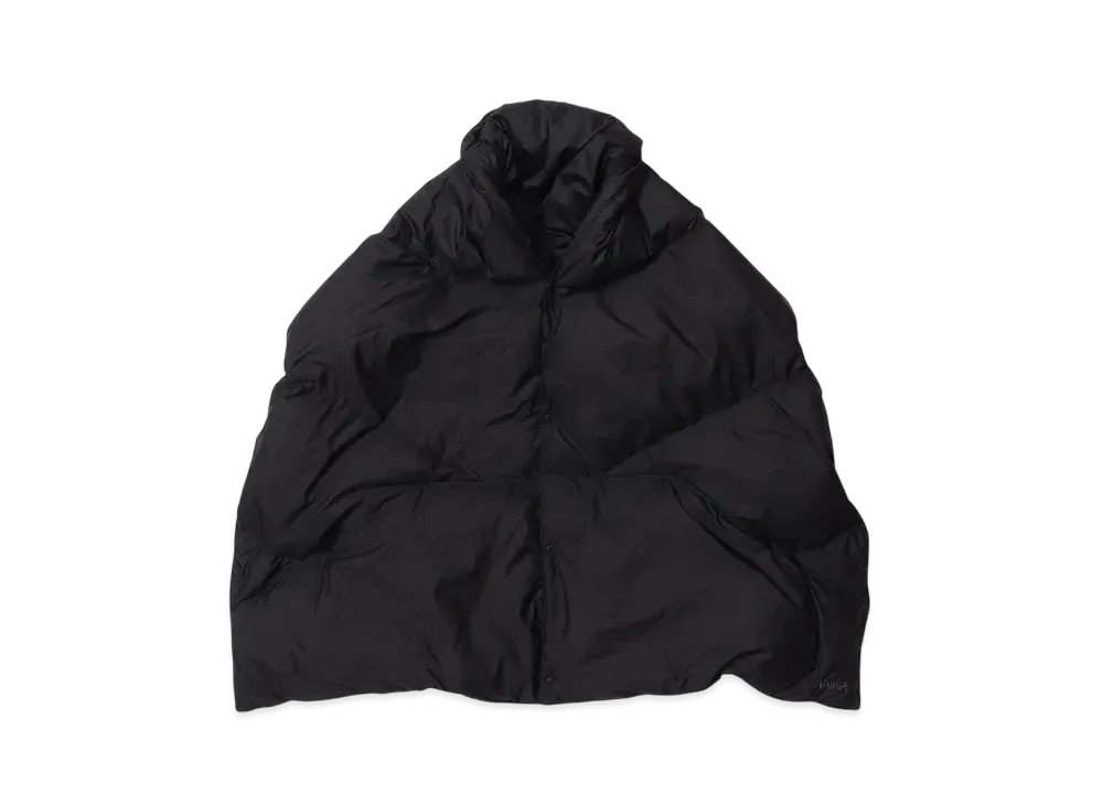 NANGA Down Poncho Muffler "Black"