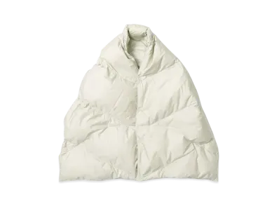 NANGA Down Poncho Muffler "Ivory"