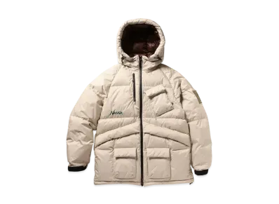 NANGA x Liberaiders Aurora Tactical Down Jacket "Ivory"