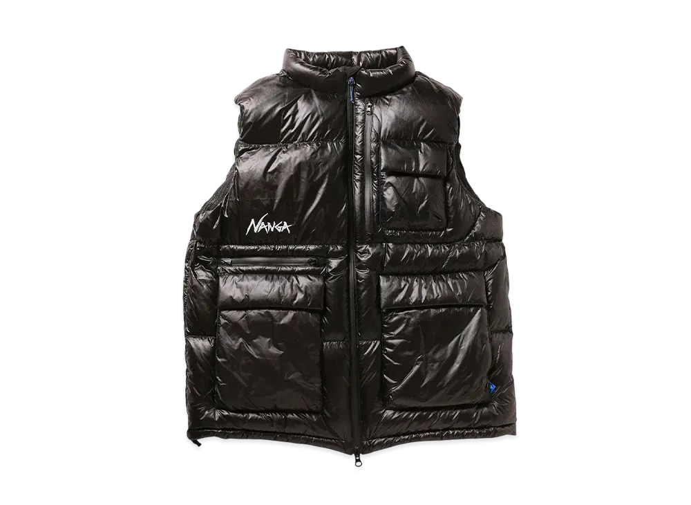 NANGA x Liberaiders Ripstop Nylon Down Vest "Black"