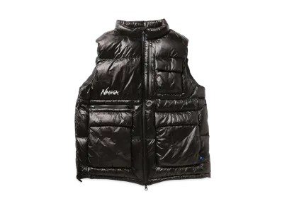 NANGA x Liberaiders Ripstop Nylon Down Vest "Black"