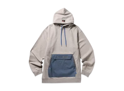 NANGA x Liberaiders Eco Hybrid Hoodie "Light Grey"