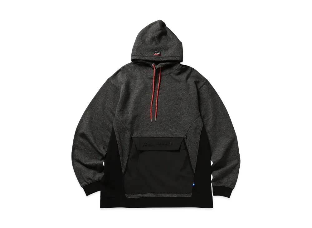 NANGA x Liberaiders Eco Hybrid Hoodie "Black"