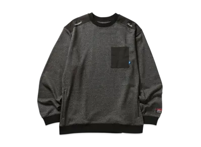 NANGA x Liberaiders Eco Hybrid Sweatshirt "Black"