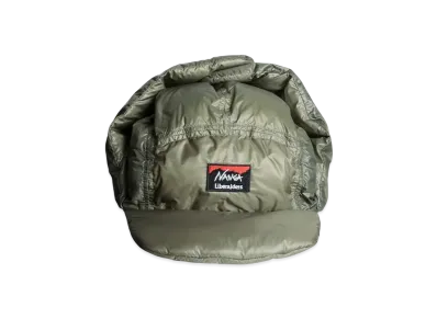 NANGA x Liberaiders Ripstop Nylon Down Cap "Olive"