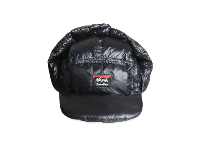 NANGA x Liberaiders Ripstop Nylon Down Cap "Black"