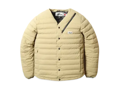 NANGA WHITE LABEL Down Cardigan "Fox"