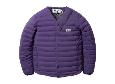 NANGA WHITE LABEL Down Cardigan "Purple"