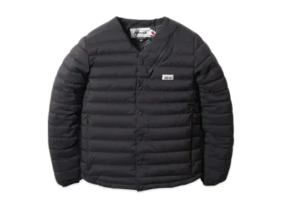 NANGA WHITE LABEL Down Cardigan "Jet Black"