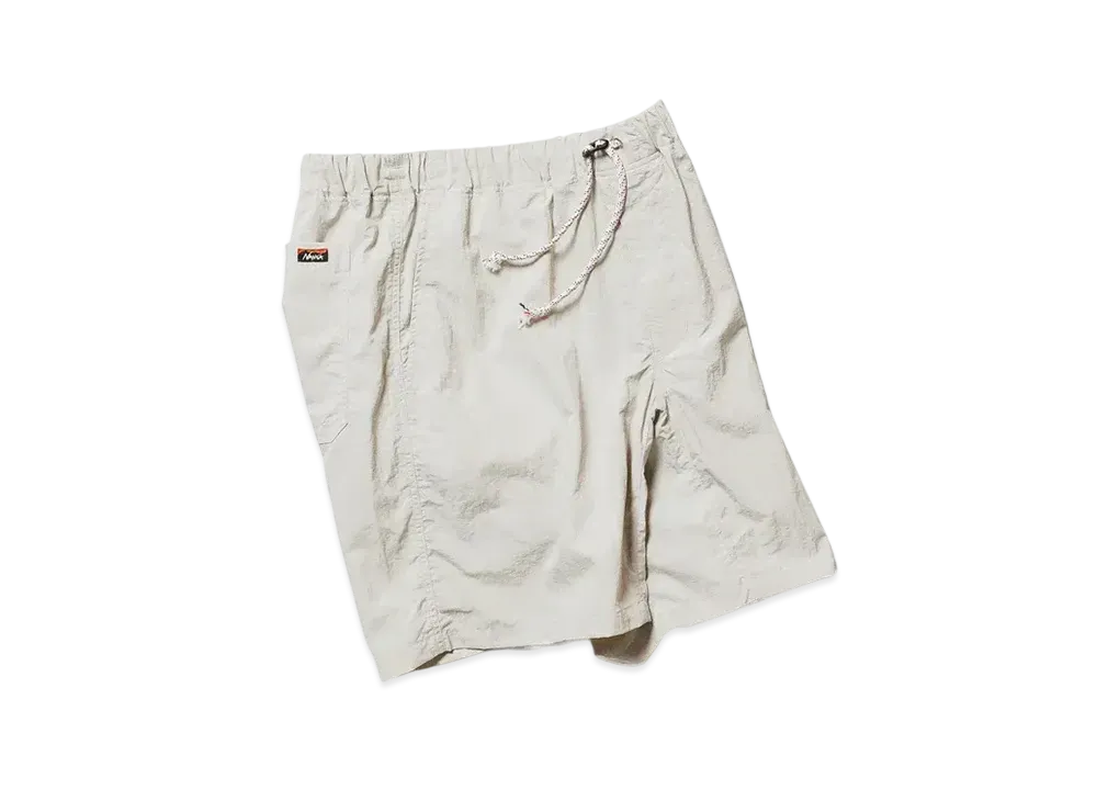 NANGA Nylon Tusser Easy Shorts "Ivory"