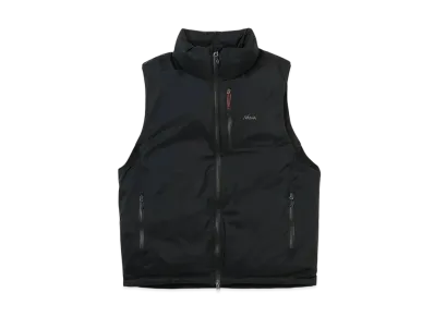 NANGA Aaurora Tex Stand Collar Down Vest "Black"