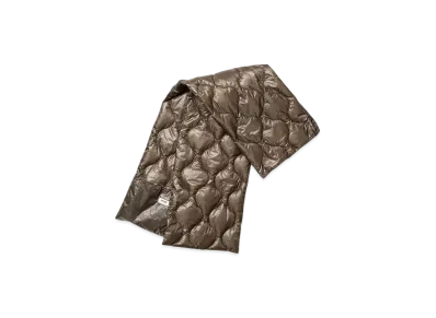 NANGA Onion Quilt Down Muffler "Mocha"
