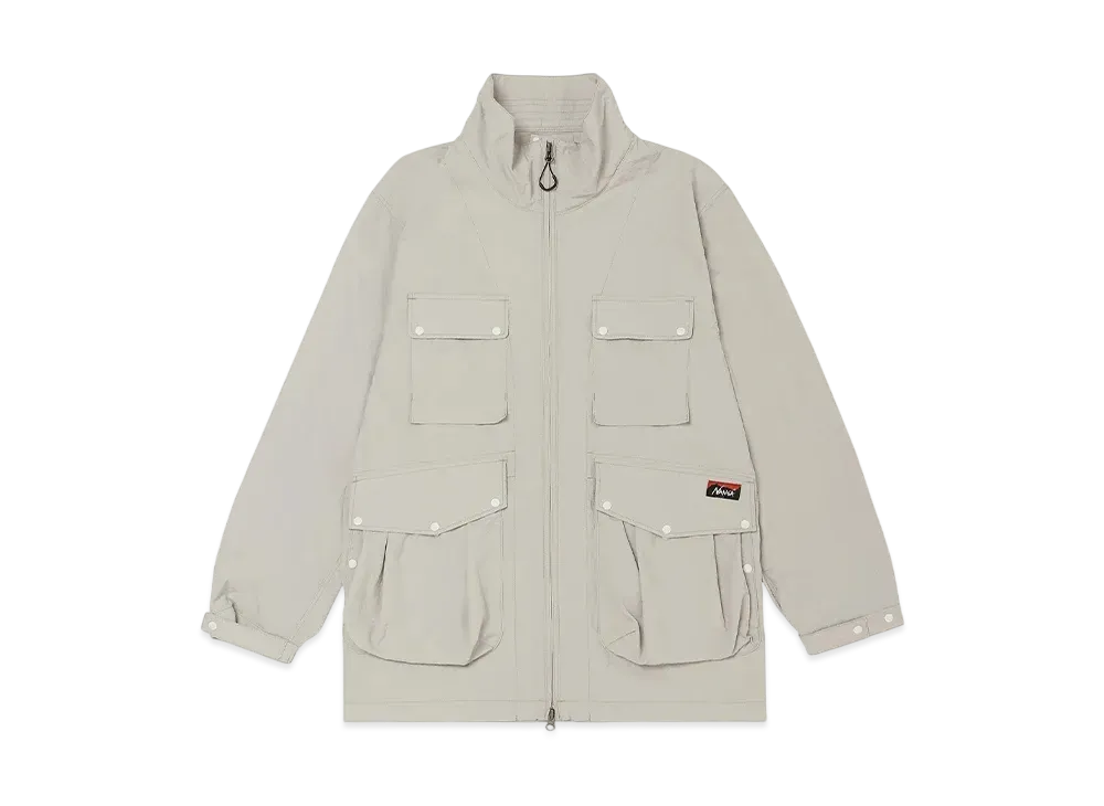 NANGA Nylon Tusser Mountain Blouson(Men) "Ivory"