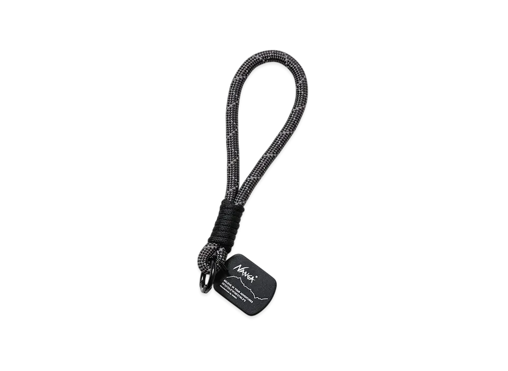 NANGA Canyon Rope Short Strap "Blk"