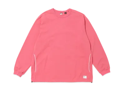 NANGA Eco Hybrid Oversized L/S Tee(Men) "Pink"