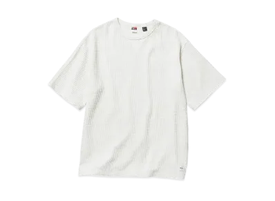 NANGA Eco Hybrid Waffle Loose Fit Tee(Unisex) "White"