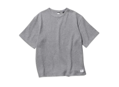 NANGA Eco Hybrid Waffle Loose Fit Tee(Unisex) "Gray"