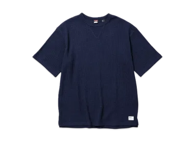 NANGA Eco Hybrid Waffle Loose Fit Tee(Unisex) "Navy"