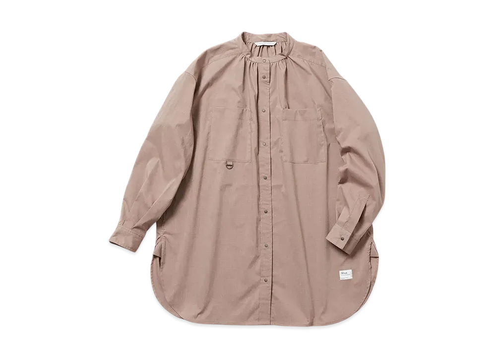 NANGA Hinoc Ripstop Camp Shirt W(Women) "Moca"