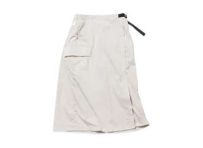 NANGA Hinoc Ripstop Ut Skirt W(Women) "LightGray"