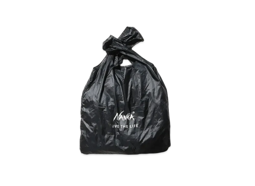 NANGA Nanga Pocketable Eco Bag(Live The Life) "Black"