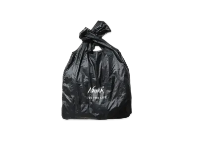 NANGA Nanga Pocketable Eco Bag(Live The Life) "Black"