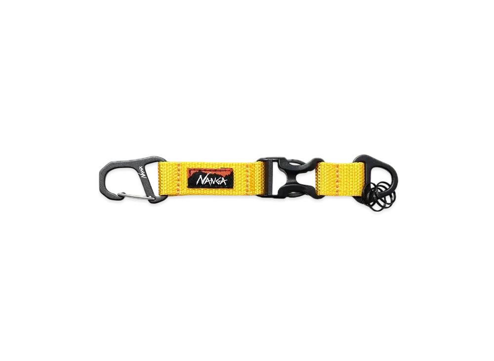 NANGA Carabiner Key Holder "Yellow"