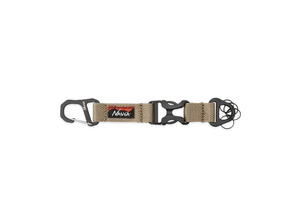 NANGA Carabiner Key Holder "Coyote"