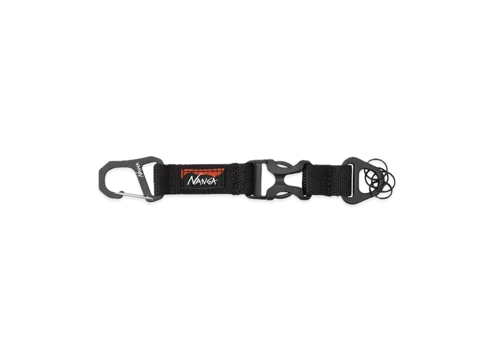 NANGA Carabiner Key Holder "Black"