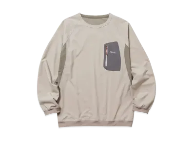 NANGA Hybrid Flex L/S Tops(Men) "Beige"