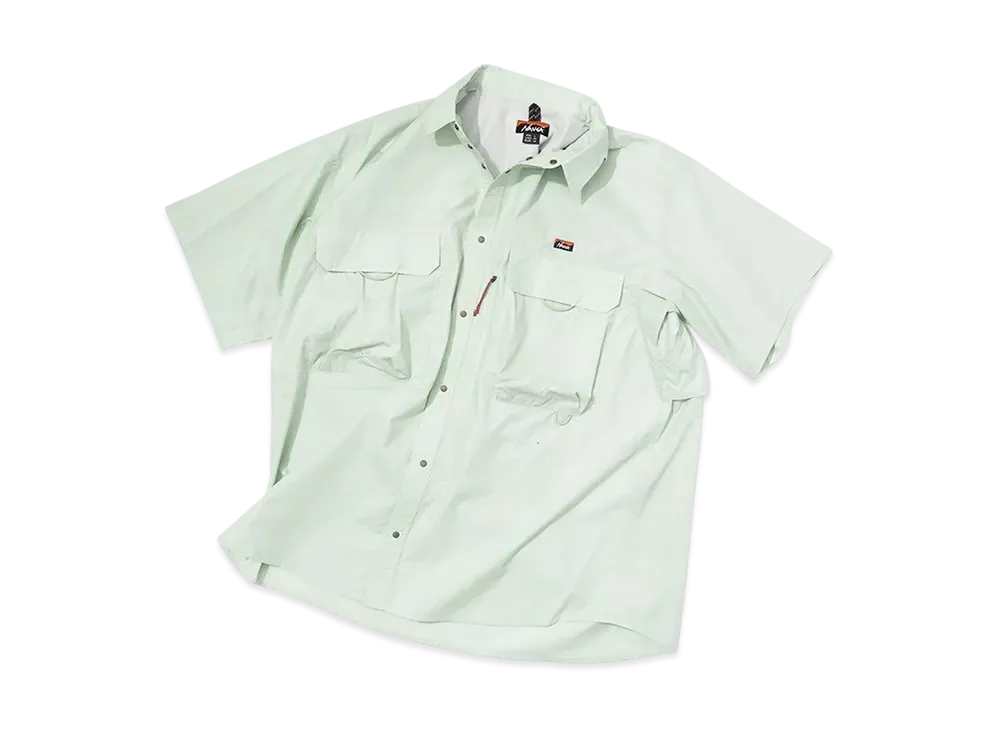 NANGA Mountain Field S/S Shirt(Men) "Sage"