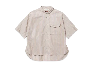 NANGA Spring Stripe Shirt W(Women) "Beige"