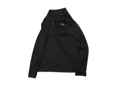 NANGA Power Dry Half Zip Tps(Men) "Black"