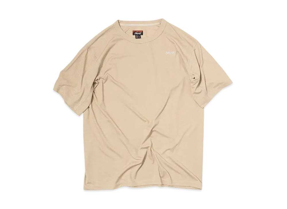 NANGA Power Dry Tee(Men) "Beige"