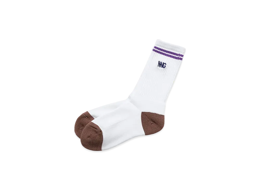 NANGA Color Stripe Socks "Purple"