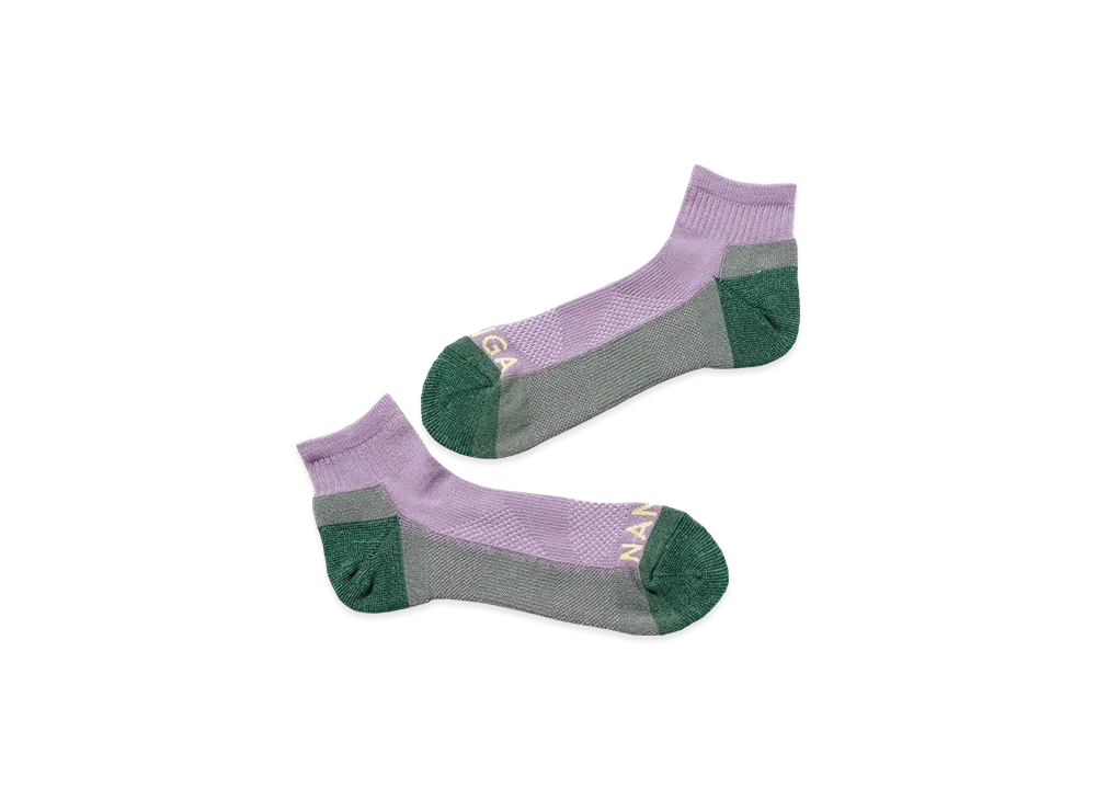 NANGA Hiker Short Socks "Purple"